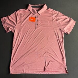 NWT ELEVATE Red Technical Polo Shirt/XL